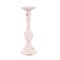 Antique White Distressed Tin Candle Holder – 14.75" Rustic Farmhouse Décor for Pillar or Taper Candles